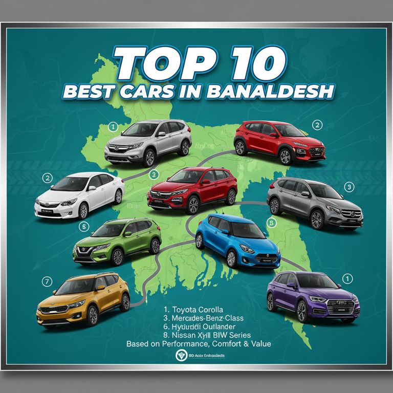 Top 10 Best car in Bangladesh For Value And Comfort