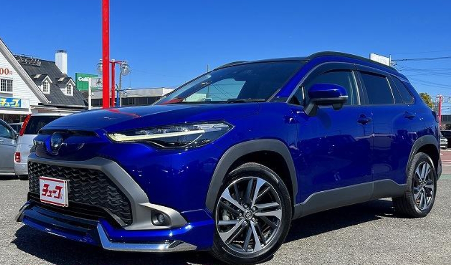 TOYOTA Corolla Cross 2021 Blue Color