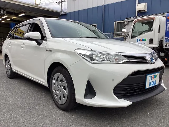 Corolla fielder hybrid ex 2021 white  colour - image 5