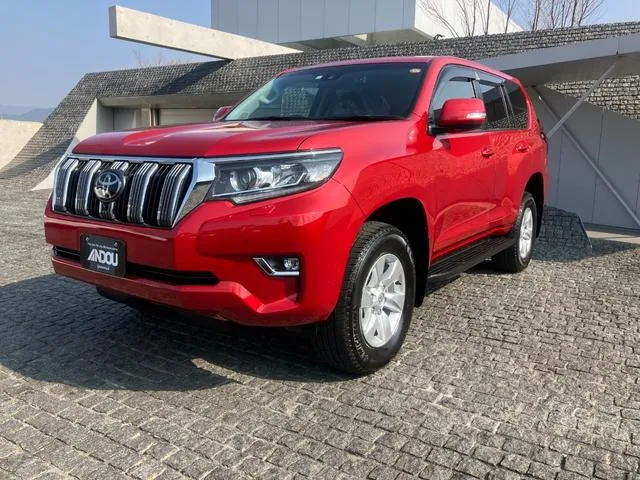 TOYOTA LAND CRUISER PRADO TX RED 2023 - image 1
