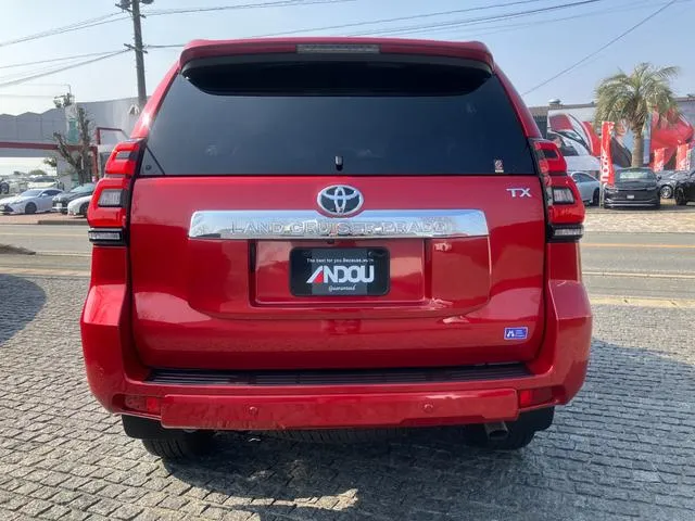 TOYOTA LAND CRUISER PRADO TX RED 2023 - image 6