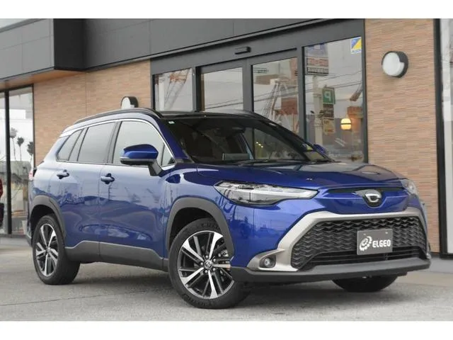COROLLA CROSS 2025 HYBRID Z BLUE - image 1