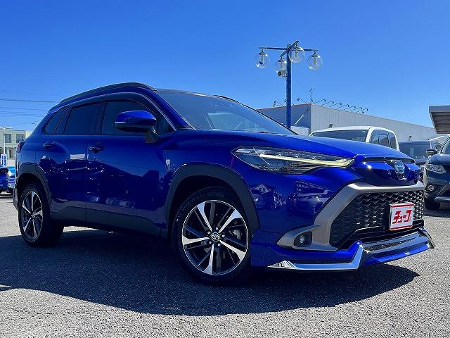 TOYOTA COROLLA CROSS HYBRID Z 2022 BLUE - image 7
